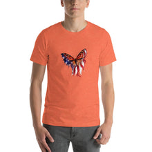 Load image into Gallery viewer, American flag butterfly pattern