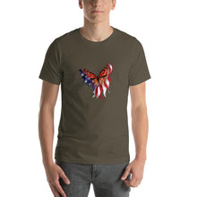 Load image into Gallery viewer, American flag butterfly pattern
